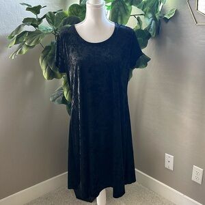 Black Velvety Dress